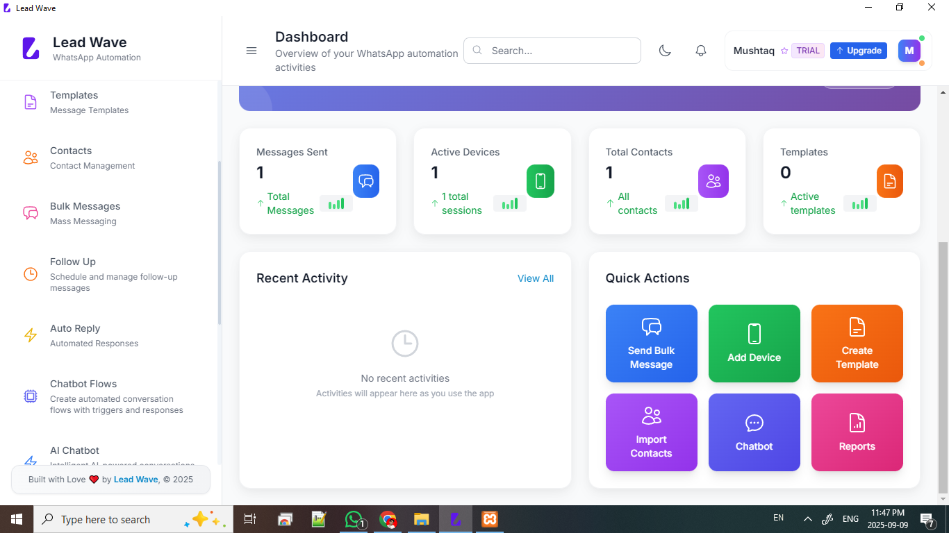 Auth & Billing Module